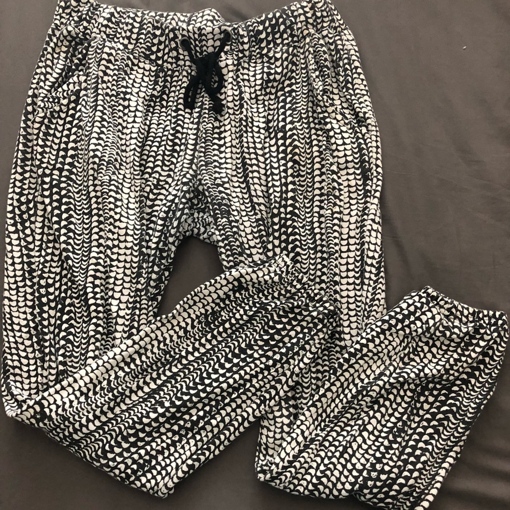 Snake style jogger sweatpants
